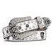 VOOTHOST Punk Rhinestone Belts Strap Western Cowboy Diamonds Bling Belt Men Y2K Crystal Studded Cinto De Strass for Jeans VB080_voghion.com