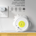 Intelligentes Sensor-Nachtlicht - Magnetische Ladelampe mit Cloud-Steuerung für Kinderzimmer und Schlafsaal_voghion.com
