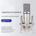 U87 Live Streaming Internet Celebrity Recording Studio Sound Card Set Large Diaphragm Condenser Microphone For Mobile_voghion.com