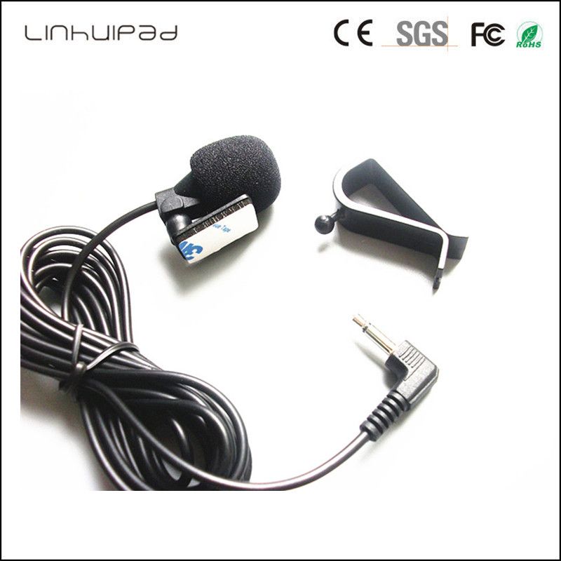 huipad 3.5mm Mono Mikrofon Assemblée Mic fir Auto Gefier Head Unit Bluetooth Aktivéiert Radio GPS DVD Player Audio_voghion.com