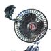Aneng Automotive Electric 6inch Automatic Oscillating 360 Rotating Suction Cup Car Fan_voghion.com