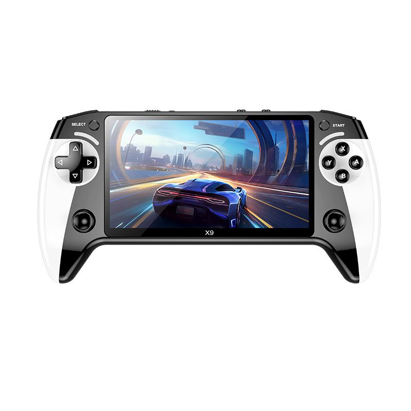 Video Game Consoles New X9 Handheld Game Console 5.5 Inch Large Screen Arcade 8 Large Simulator Portable Handheld Retro GBA_voghion.com