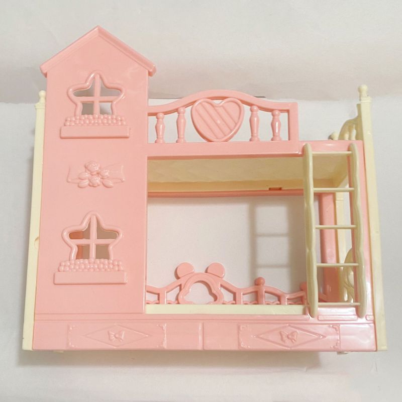 Children's Toys 16cm Doll Bunk Bed Girl Play House Princess House Bed Toy Accessories Wholesale_voghion.com