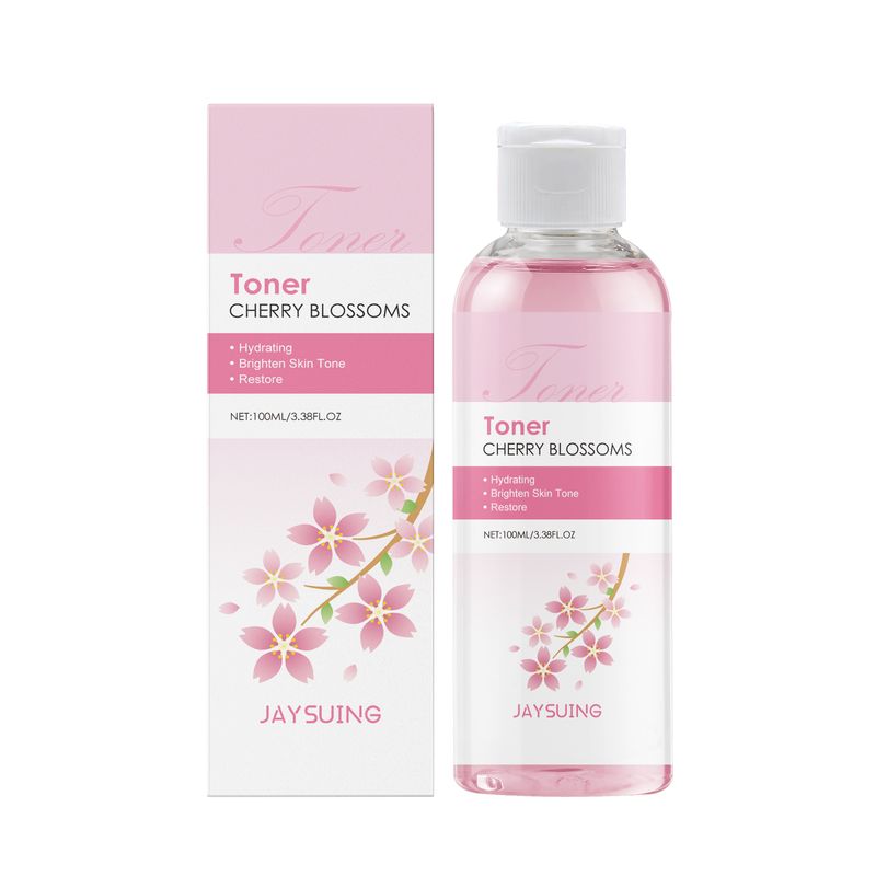 Sakura Face Toner Idratante Profondo Controllo del Sebo Migliora la Secchezza Ringiovanente Rassodante Illuminante Siero ai Fiori di Ciliegio_voghion.com