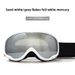 Grote bolvormige dubbellaagse anti-condens skibril voor volwassenen, sneeuwbeschermende bril, bergsportuitrusting_voghion.com