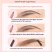 GTALES GOGO Dance Velvet Mist Double Waterproof, Zweetbestendig, Niet-uitvegende Beginner's Fine Headed Eyebrow Pen_voghion.com