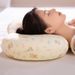 Memory Foam Ice Silk Belly Cat Neck Support Student Dormitory Home Nap Slow Rebound Pillow Single Summer_voghion.com
