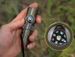 Outdoor Survival Gear 7-in-1 Whistle Multi-Function Portable Emergency Compass Magnifying Glass Flashlight Thermometer_voghion.com