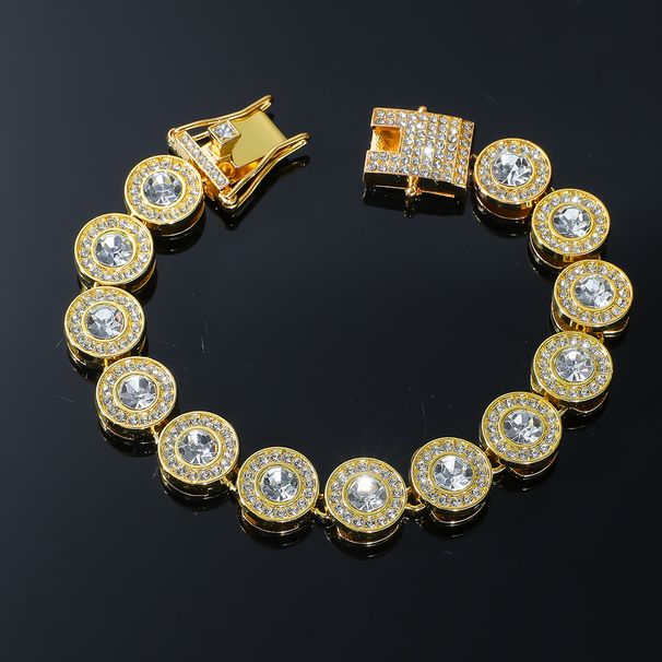 Design hip-hop maschile con zucchero di roccia e collana di diamanti, trampolino da strada, accessori di marchi di moda rap, cubano_voghion.com