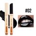 6-Color Pressed Pen Solid Gloss Jelly Lightening Lip Lines Moisturizing Lipstick_voghion.com