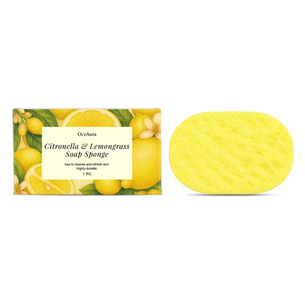Éponge de bain 3D réutilisable et élastique douce OceAura_voghion.com