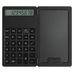Solar-Powered Scientific Calculator With Writing Pad - 12-Digit Display, Dual Power (Battery & Solar), Portable & Lightweight For Students, Office_voghion.com