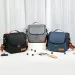 Modische Kühltasche mit Reißverschluss, isoliertes Mittagessen mit verstellbarem Schultergurt, geeignet für Büro, Arbeit, Schule, Camping 250318l_voghion.com