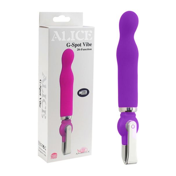 Dildo Vibrator Rechargeable USB With 20 Vibration Patterns G Spot Vibrators For Stimulation Adult S s_voghion.com