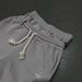 Pantaloni casual da uomo, sportivi, con lettere ricamate, a vita alta, dritti e casual._voghion.com