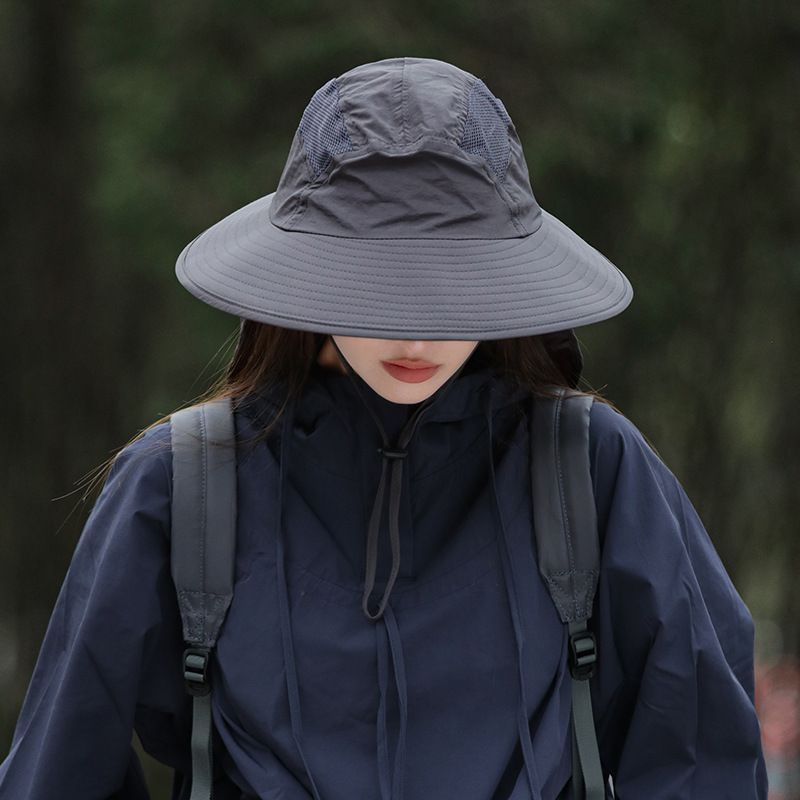 Summer Sunscreen Sunshade for Men Women Outdoor Camping, Mountaineering, Fishing, UV Protection, Face and Neck_voghion.com