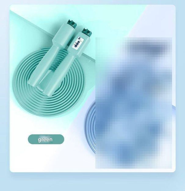 Competition-Grade Speed Jump Rope With Smart Counter - Double Ball Bearing Skipping Rope For High-Speed Training & Fitness Tracking_voghion.com