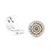 Schmuck Retro kompass zeit edelstein manschettenknöpfe männer und frauen manschettenknöpfe krawattenklammern manschettenknöpfe_voghion.com