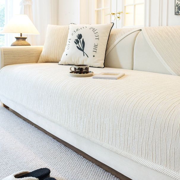 Premium Chenille bankhoezenset van Hongyuan Fashion – Antislip bankbeschermers met veilige pasvorm, minimalistische bankbeschermers voor alle seizoenen_voghion.com