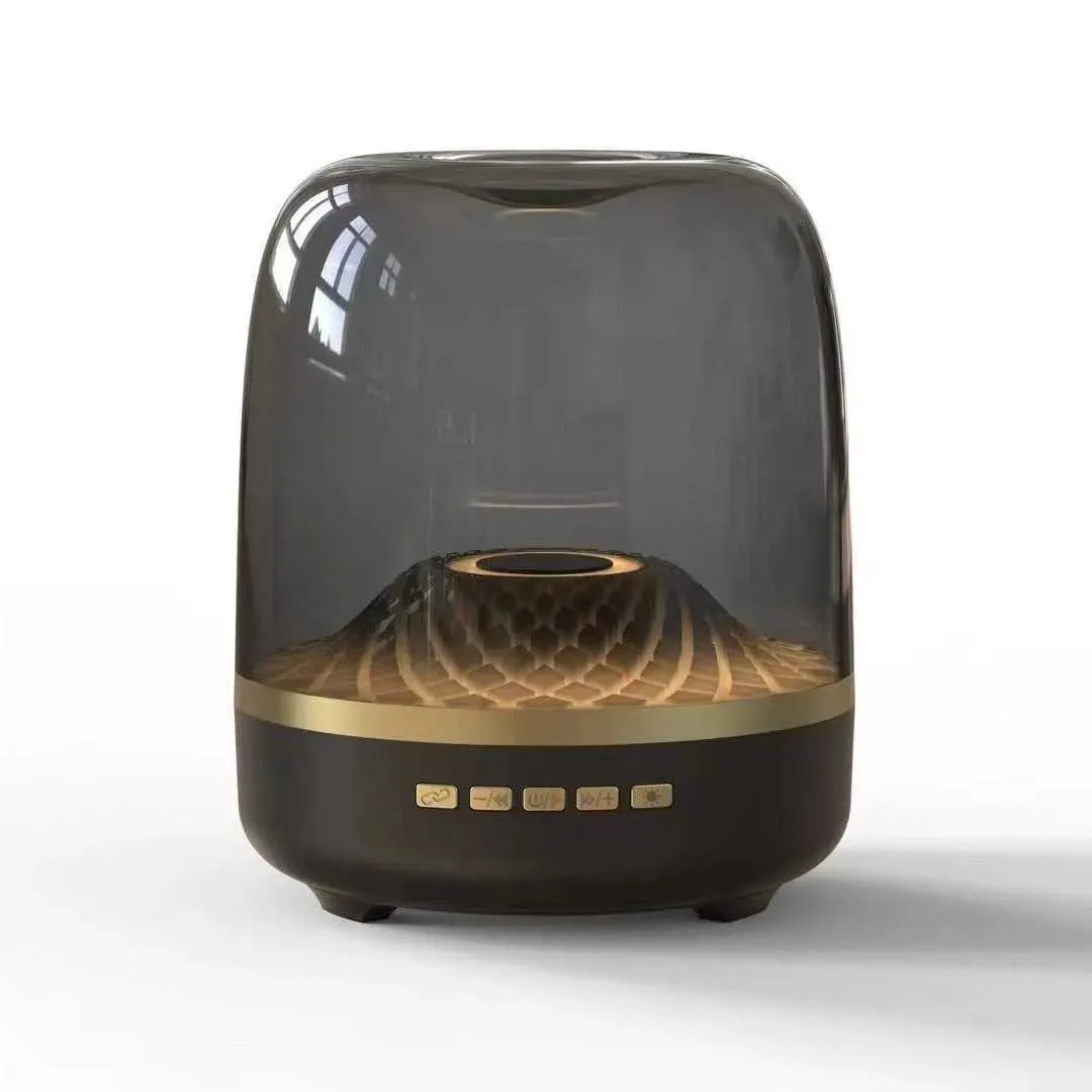 Portable Speakers Harman Kardon Glass 4 Generation Of The Same Desktop RGB Light Heavy Subwoofer Wireless Bluetooth_voghion.com