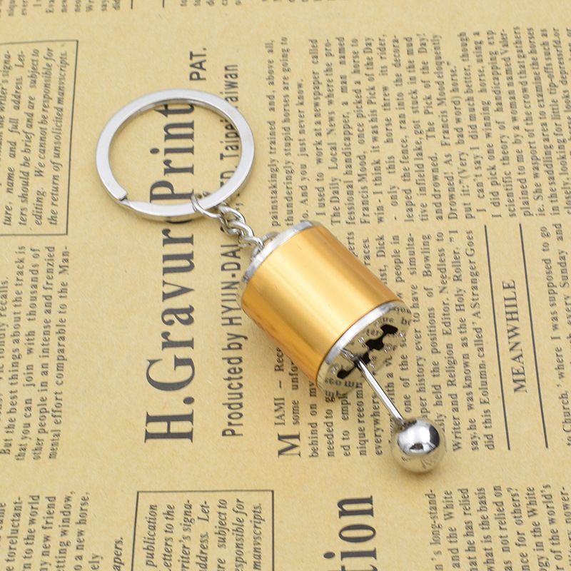 Modified gear keychain car modified gear keychain can freely shift gear head keychain_voghion.com
