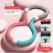 Oudao Silent Spring Hula Hoop per adulti Fitness Tubo morbido in PVC Colore macaron Attrezzatura per esercizi addominali per la casa dimagrante_voghion.com