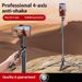 Trípode ultraestable para selfies con control remoto y anillo de luz, soporte extensible de 1,7 m para teléfono, ideal para vlogs, viajes y transmisión en vivo._voghion.com