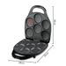 110V US Plug Pancake Maker, Multifunction For Eggs Corn Dogs Takoyaki, 14 Non-Stick Holes 1400W_voghion.com