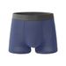 Boxer en modal antibactérien respirant et sans coutures pour homme, style années 50, entrejambe en soie, doux, très élastique, sensation chair, grande taille_voghion.com