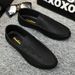 Sommer nye herreloafers 2024 kørende afslappede lædersko med blød sål og slip-on, trendy gade- og internetberømthedssko til mænd_voghion.com