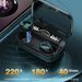 10 Wireless Bluetooth Headset With Charging Box For Phone Noise Cancelling Mic Earbuds LED Display Headphones Sport_voghion.com