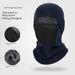 Thermal Windproof Balaclava For Cycling Skiing Outdoor Sports - Double-Layer Fleece Face Mask Unisex Cold Weather Protection (Black, Dark Gray, Navy)_voghion.com