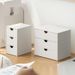 Creative Desktop Drawer Box Organizer Plastic Storage Cabinet Office Collection Home Cosmetics Daily Use_voghion.com