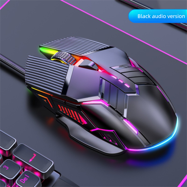 Mozuo S800 Wired E-sports Mechanical Silent Computer Accessories USB Gaming Mouse_voghion.com