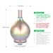Aroma Diffuser 200ml Glazen Aromatherapie Machine Supply Aromatherapie Luchtbevochtiger Thuiskantoor Lucht Koude Mist Nachtlampje Luchtbevochtiger_voghion.com