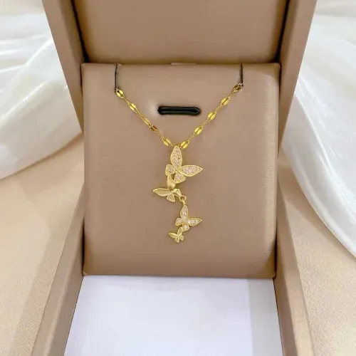 Hänge Halsband Utsökt Butterfly Tofs Lätt Lyxigt Temperament Underbart Halsband Mode Klassisk Mångsidig_voghion.com
