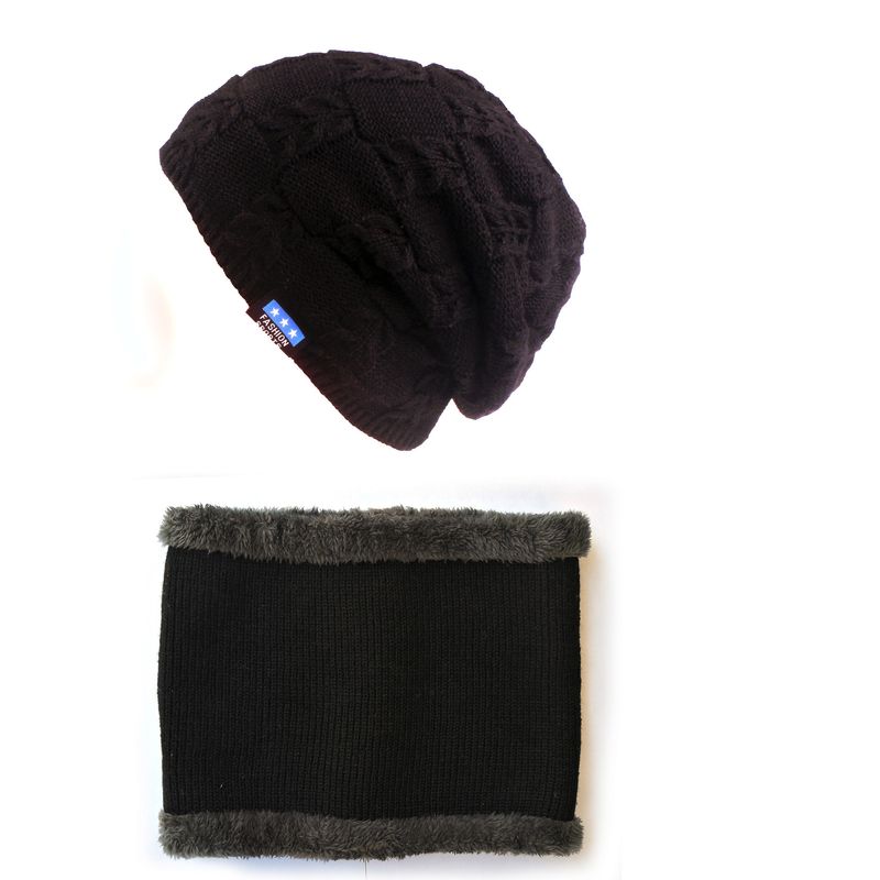 Căciuli tricotate din lână răsucită, pentru bărbați și femei, etichete boutique, căciuli calde pentru bărbați_voghion.com