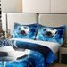 Duvet Cover Double Football Field Bedding Set For Kids Boys Men Goal Water Ice Cool Black Blue White Comforter Cover Soft Comfy Bedclothes _voghion.com