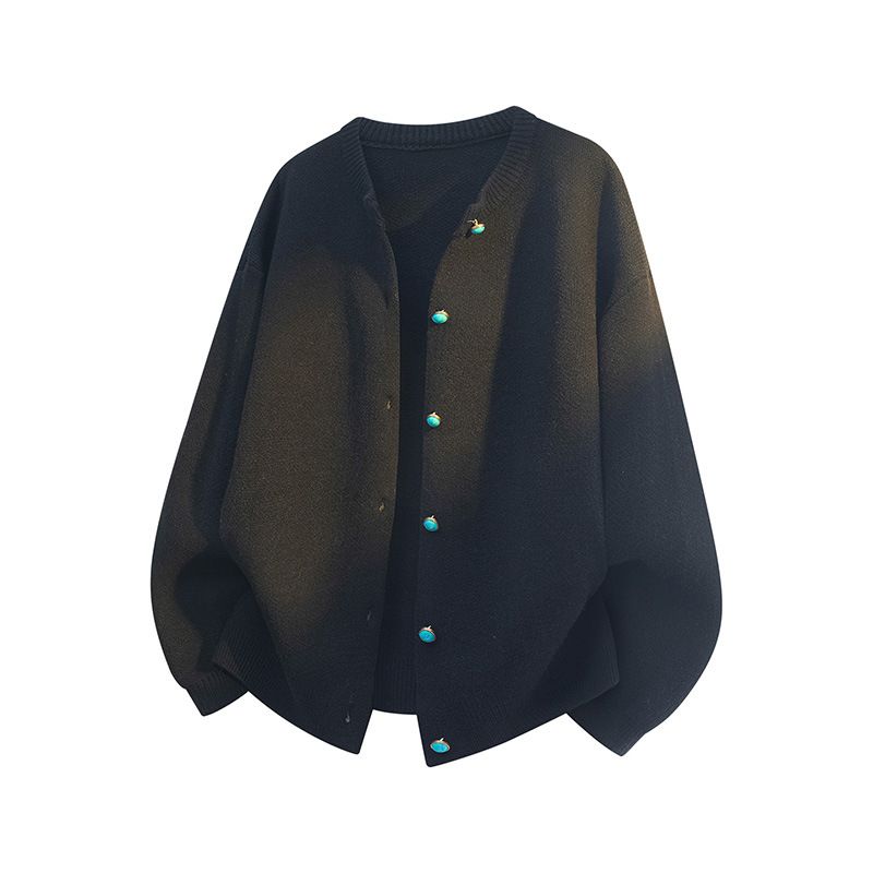 Herren-Strickjacke in Übergröße – Dicker Strukturpullover für Herbst & Winter_voghion.com