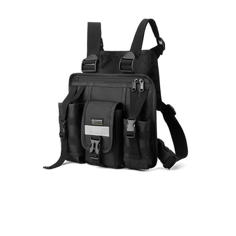 【 1200 People Collection 】 Tactical Trendy Brand Vest COS Charter Backpack Outdoor Men's Leisure Shoulder Bag 926 Work_voghion.com