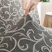 Embossed three-dimensional thickened sofa cover elastic universal lazy sofa cover armless sofa bed full dust cover_voghion.com