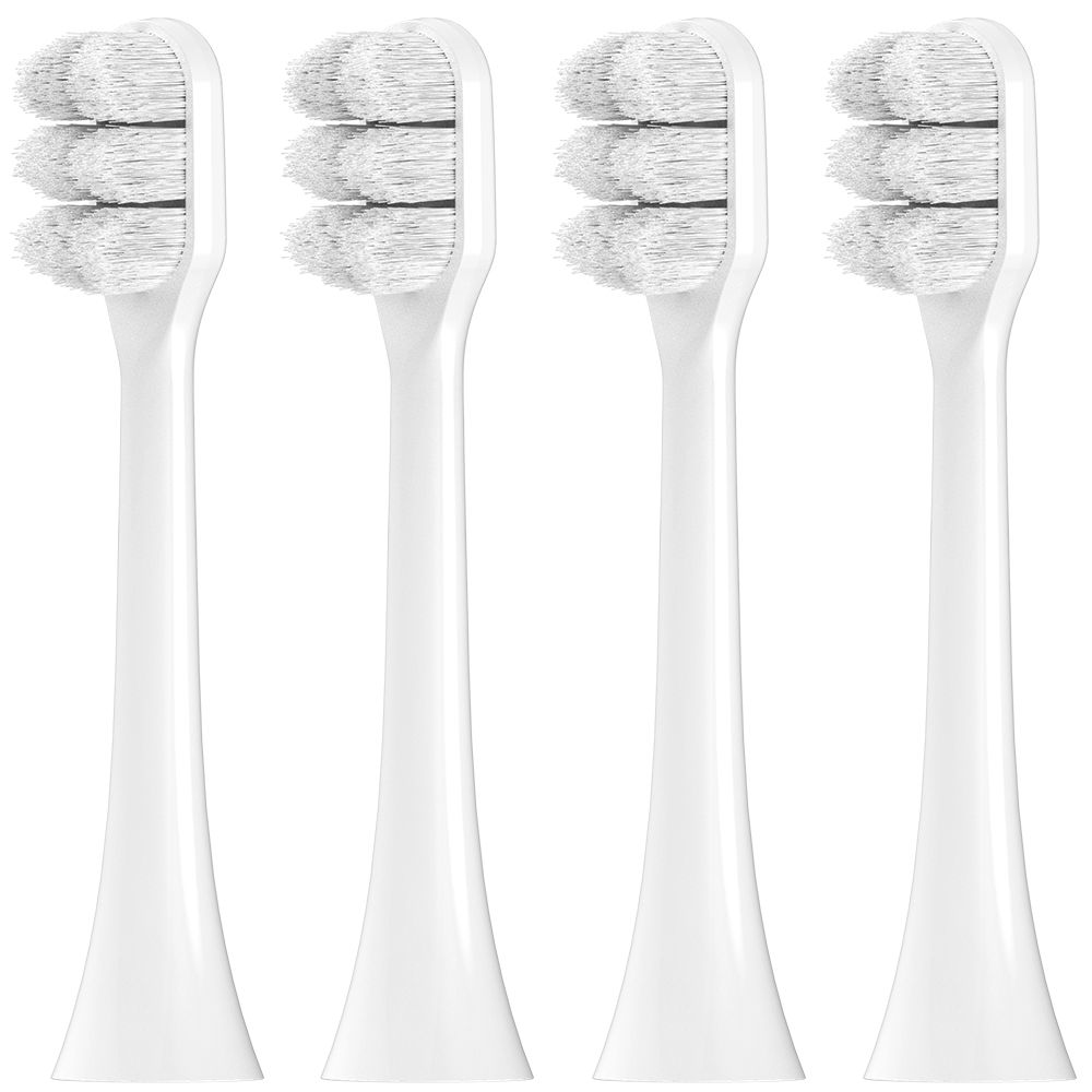 4 Stück kompatible, ultraweiche Ersatzbürstenköpfe für Philips Sonicare elektrische Zahnbürsten, professioneller Zahnbürstenkopf für empfindliche Zähne und Zahnfleisch_voghion.com