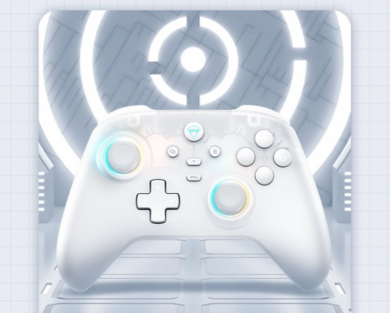 Mechanic G3V2 Snow White Set Three-Mode Game Controller Bluetooth Switch Mobile Steam PC_voghion.com