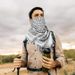 Tactical Men's and Women's Neck with Tassel Headband Arab Scarf Desert Wrap_voghion.com