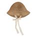 Cappello da pescatore in paglia per bambini, per bambine, ragazzi, estate, spiaggia, viaggi, cappelli per bambini con pizzo regolabile, antivento, corda, accessori alla moda, 2-6 anni_voghion.com