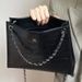 Square Wanderer Spring Summer New Crocodile Pattern High-End Elegant Single Shoulder Double Chain Crossbody Women's Bag_voghion.com
