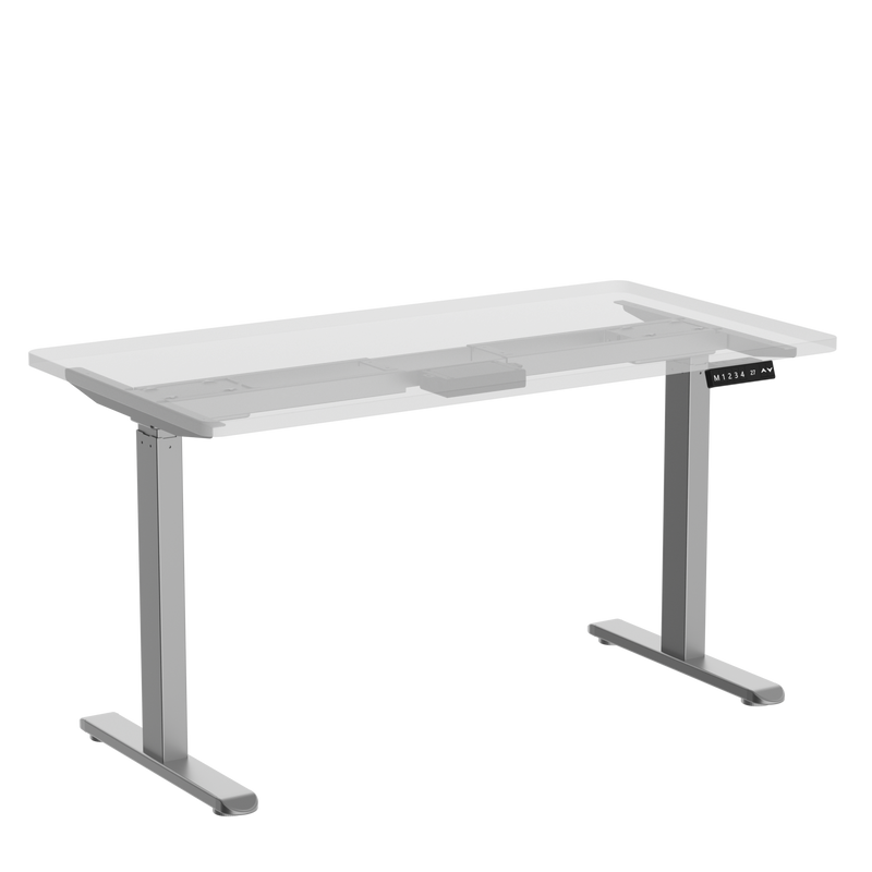 Height Adjustable Standing Desk Frame - Dual Motor Load 265lbs Electric Sit Stand Desk Stand Up Desk Heavy Duty 2-Stage Base for Home Office - Frame O_voghion.com