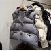 Women's Puffer Vest With Hood – Lightweight Down Filler, Oversized Fit, Short-Length For Petite & Casual Style_voghion.com