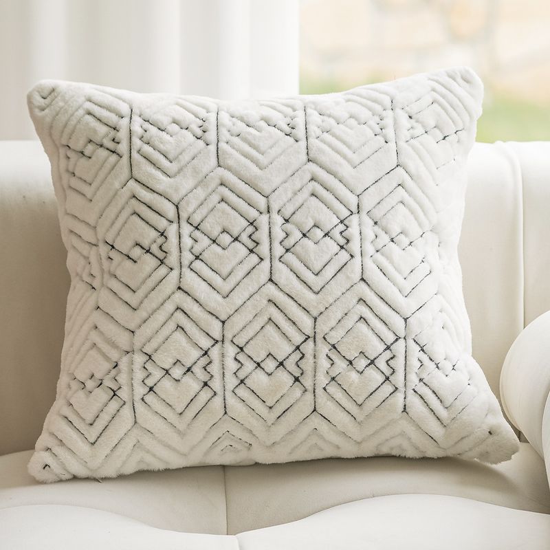 Venta al por mayor de fundas de almohadas de felpa estilo Instagram, decoración de salón, almohadas, cojines de cabecera, almohadas de respaldo de cama_voghion.com