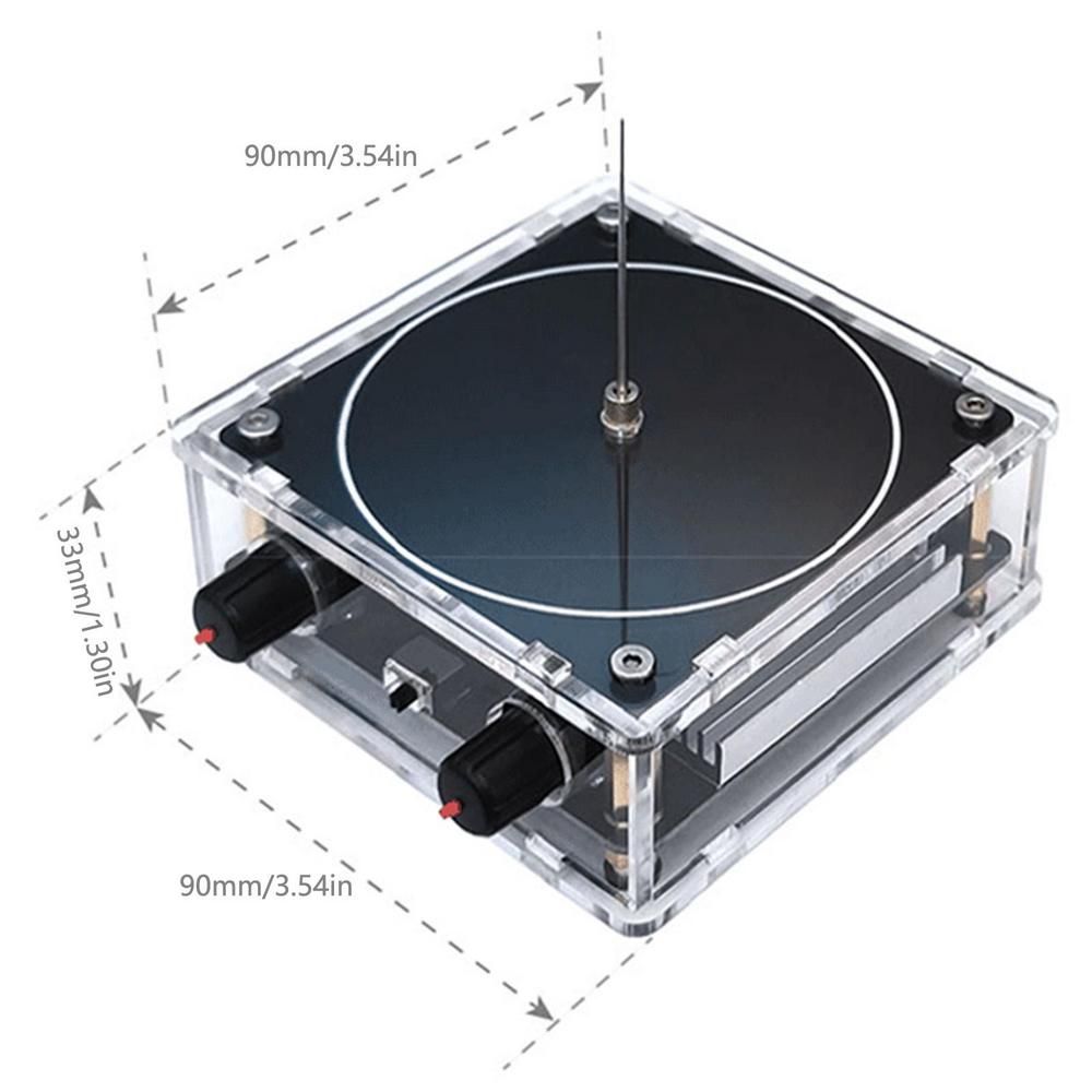 Per altoparlante a bobina di Tesla compatibile con Bluetooth, musica wireless, generatore di impulsi elettrici ad alta potenza, luci artificiali_voghion.com